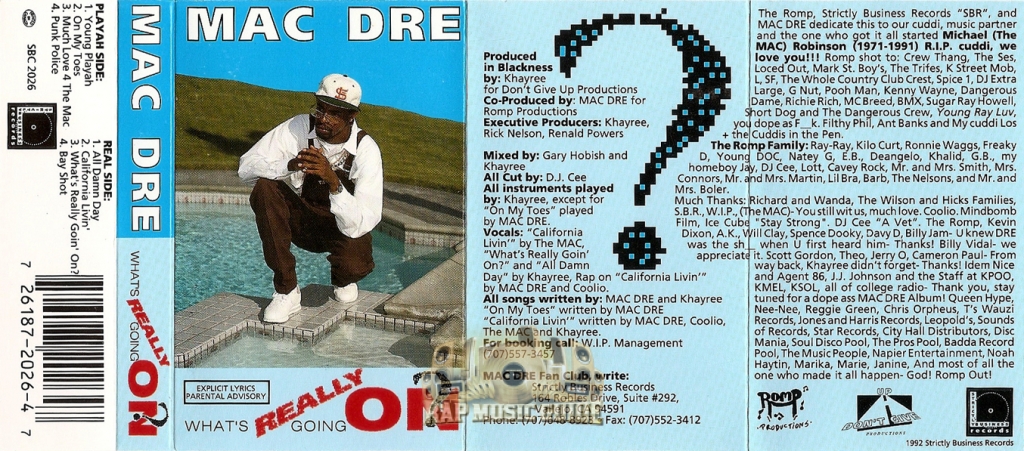 洋楽 mac dre / what's really going on g rap What's Really Going On? - Album by Mac Dre | Spotify